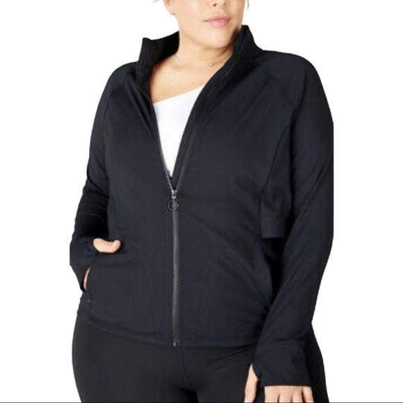 Fabletics Tops - Fabletics Rosalia Performance Jacket Size XL Black